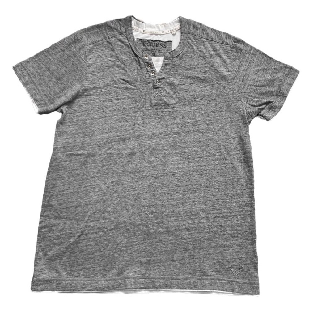 Y2K Style Guess Henley Shirt